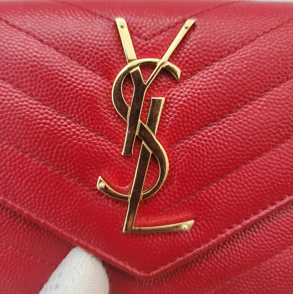 Auth YSL Yves Saint Laurent Wallet to Crossbody Bag - Picture 4 of 12